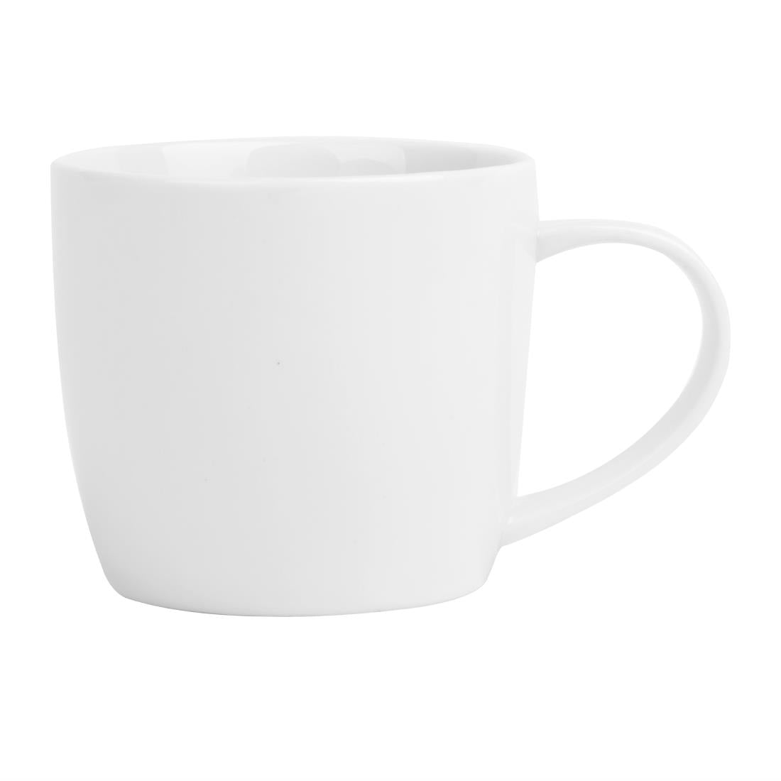 Olympia Whiteware Low Mugs 220ml (12 Pack) - HY540