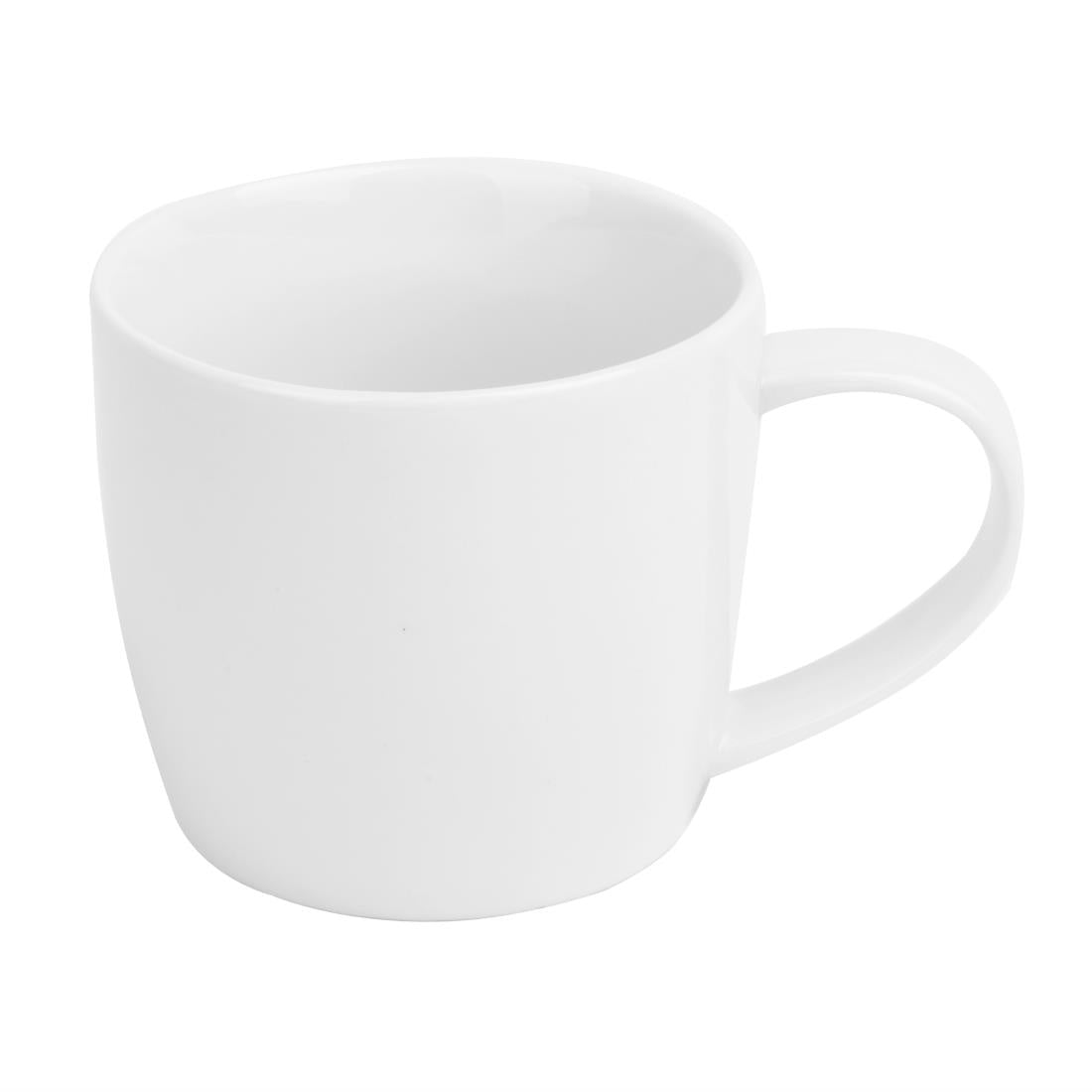 Olympia Whiteware Low Mugs 220ml (12 Pack) - HY540