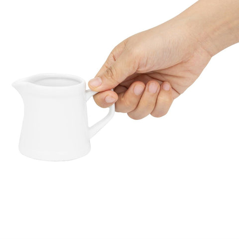 Olympia Whiteware Pier Jugs 120ml (6 Pack) - HY545