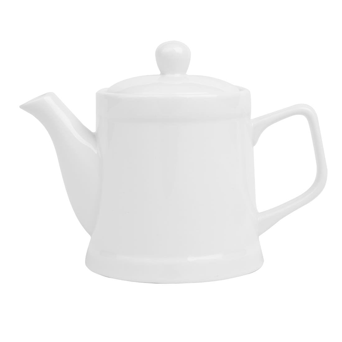 Olympia Whiteware Pier Teapot 500ml (2 Pack) - HY548