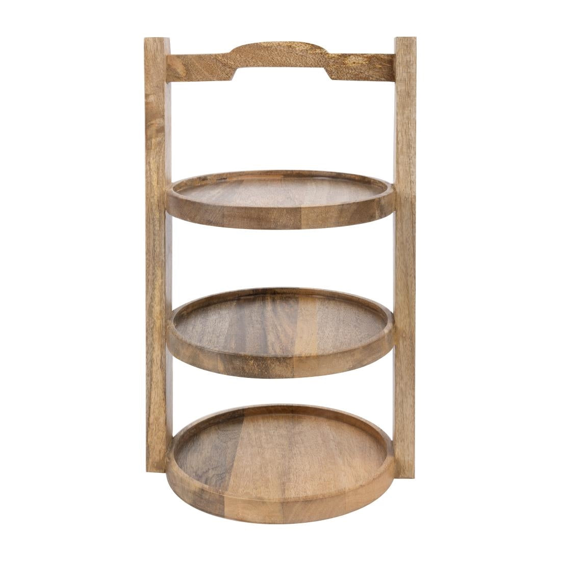Olympia 3-Tier Stand Mango Wood for 200mm Plates - HY751