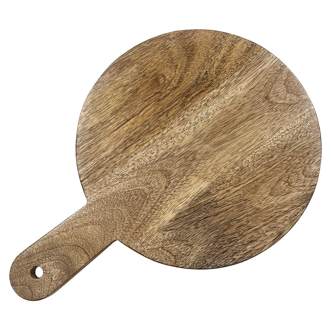 Olympia Round Handled Display Stand Mango Wood with Metal Legs 350x250x80mm - HY755