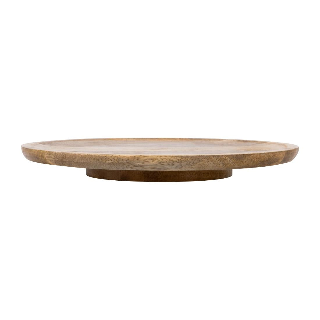 Olympia Revolving Cake Stand Mango Wood 330mm - HY756