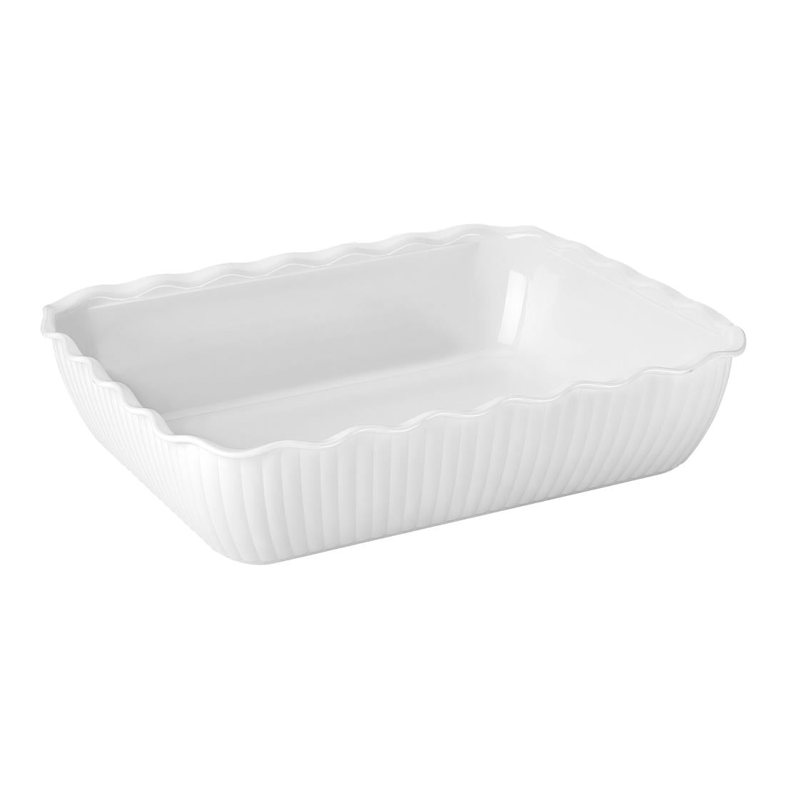 Olympia Kristallon Large Salad Crock - White - HY801