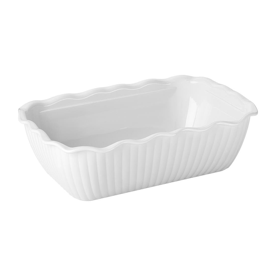 Olympia Kristallon Medium Salad Crock - White - HY804