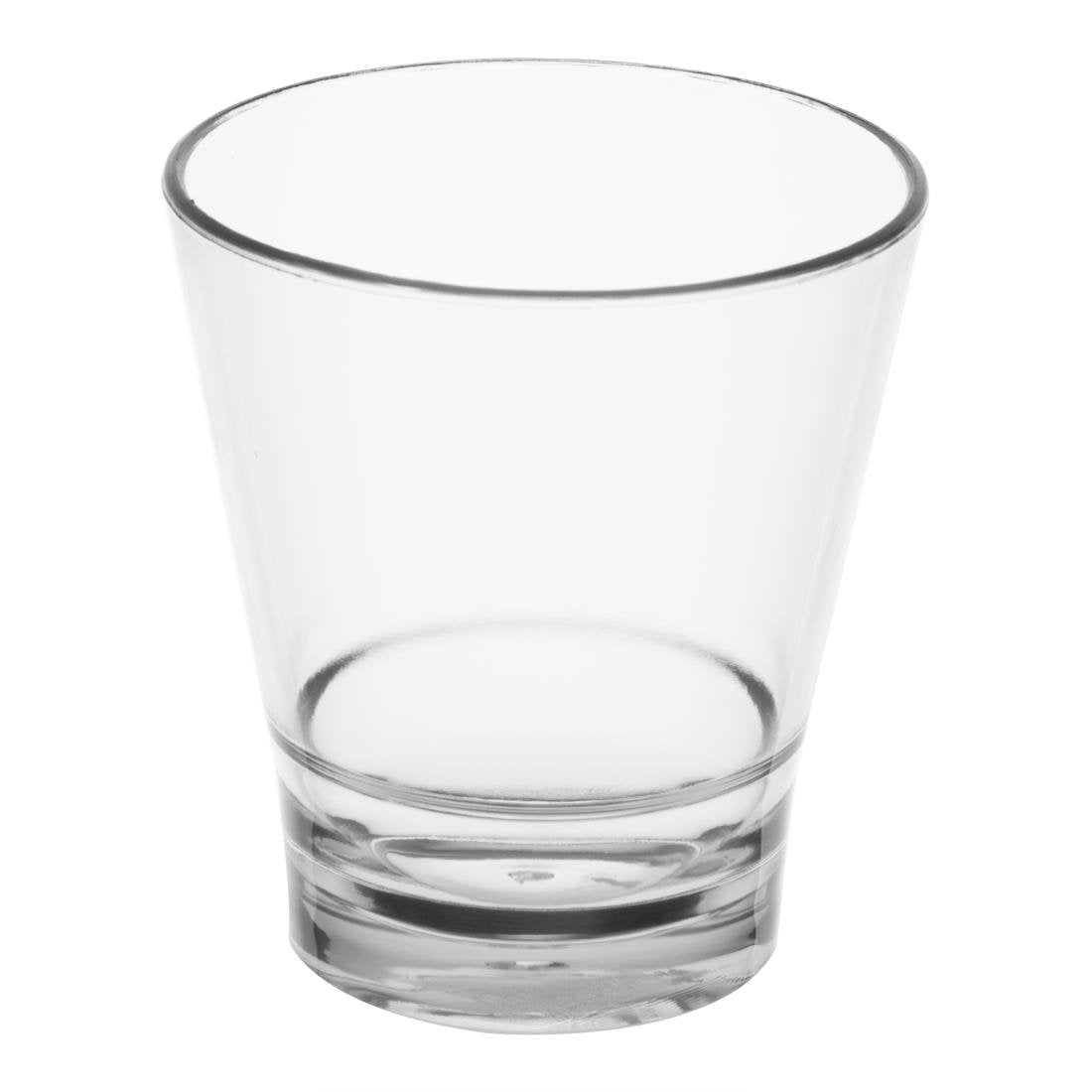 Olympia Kristallon Polycarbonate Stacking Tumblers Clear 250ml (6 Pack) - HZ080