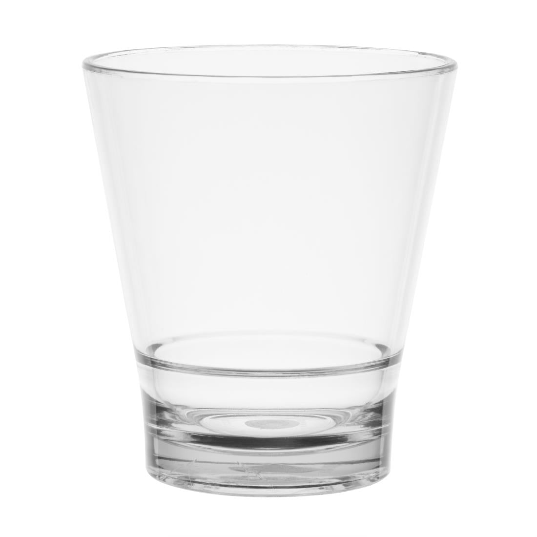 Olympia Kristallon Polycarbonate Stacking Tumblers Clear 350ml (6 Pack) - HZ082