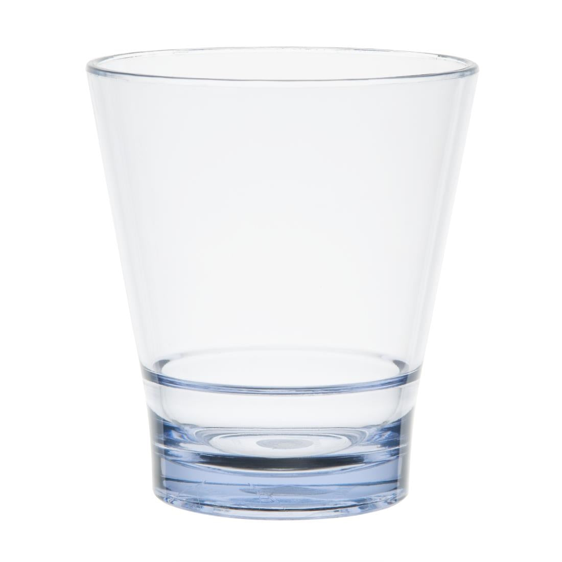 Olympia Kristallon Polycarbonate Stacking Tumblers Blue 350ml (6 Pack) - HZ083
