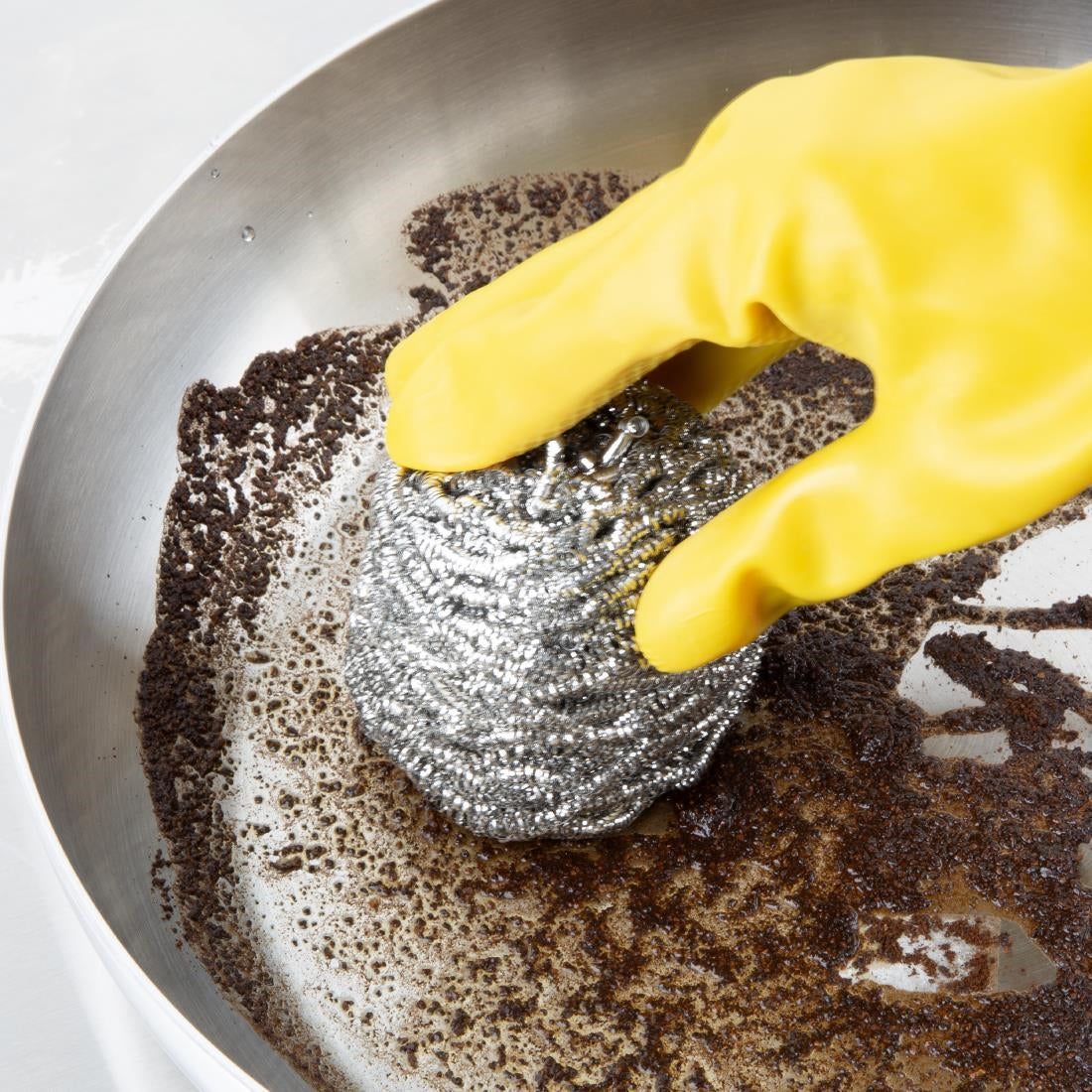 Jantex Stainless Steel Scourers (10 Pack) - HZ168