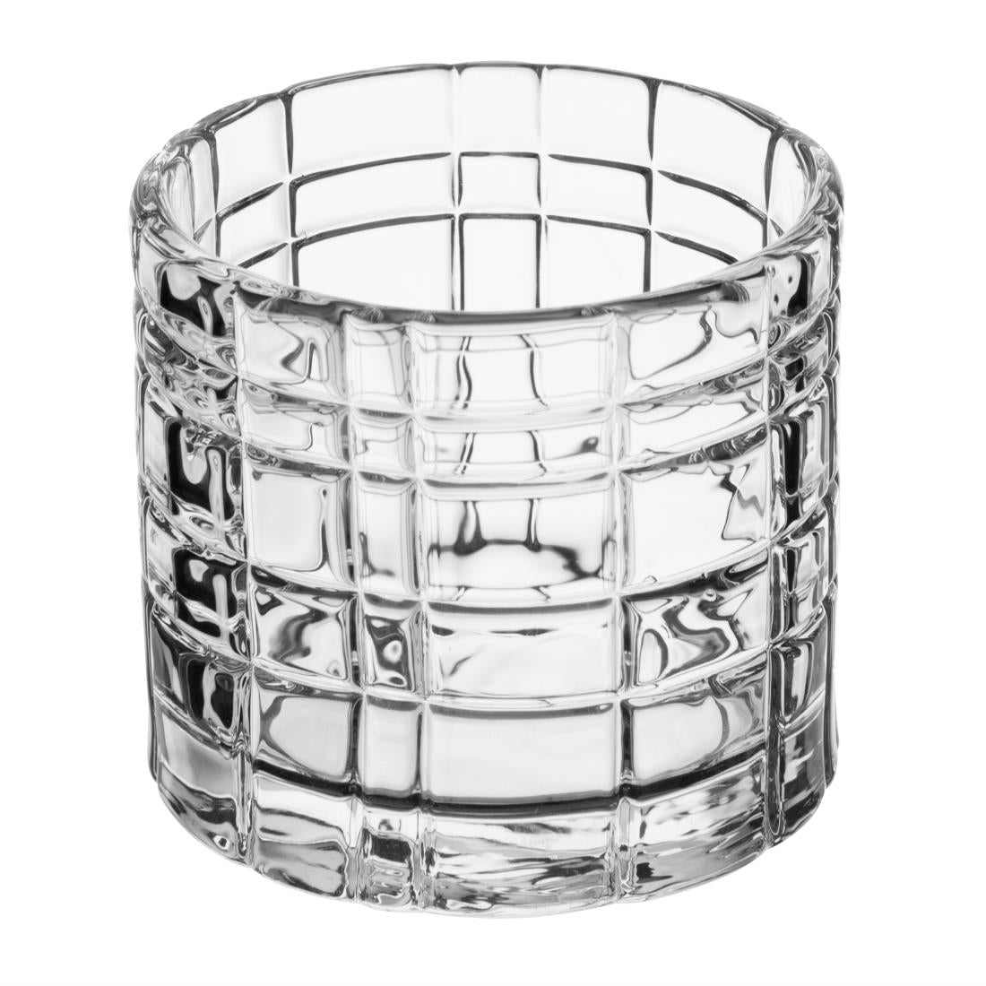 Olympia Geo Glass Tealight Holders 64x57mm (6 Pack) - HZ332