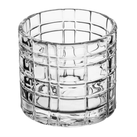 Olympia Geo Glass Tealight Holders 64x57mm (6 Pack) - HZ332