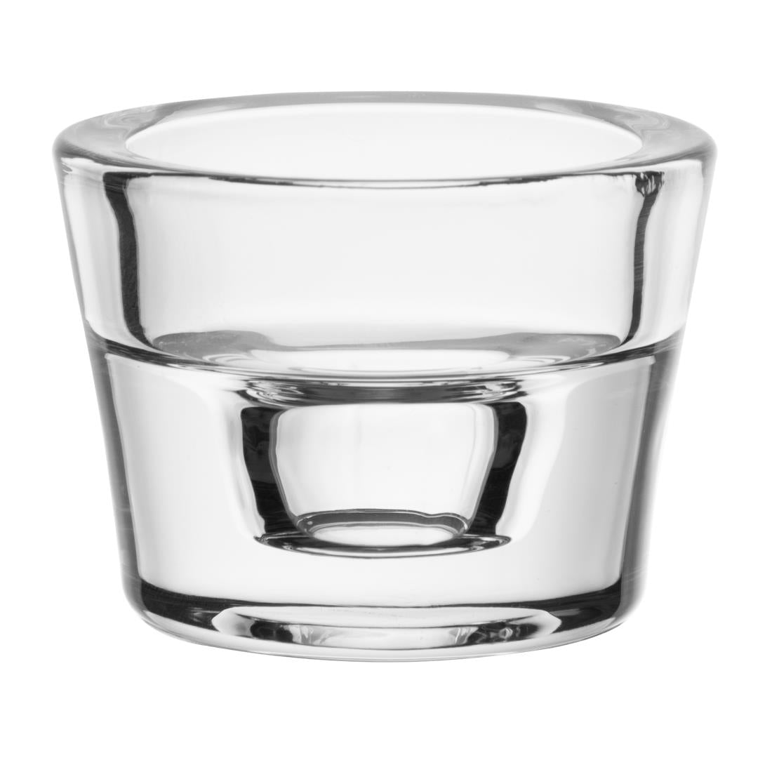 Olympia Classic Glass Tealight Holder 60x45mm (6 Pack) - HZ333