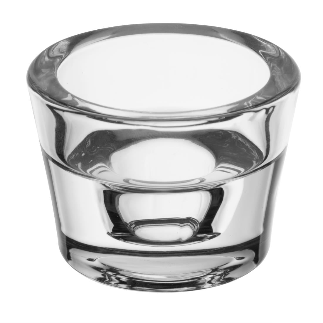 Olympia Classic Glass Tealight Holder 60x45mm (6 Pack) - HZ333