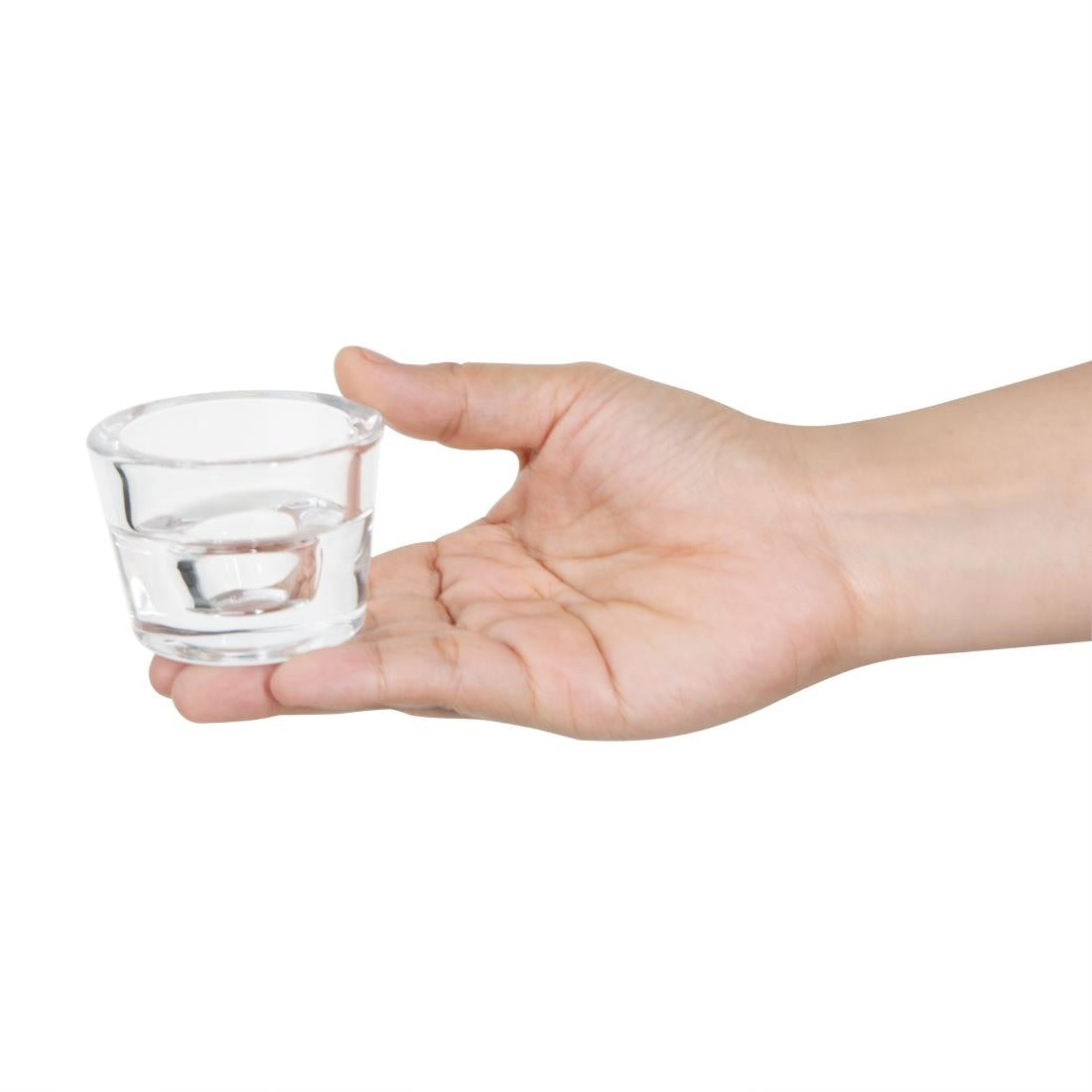 Olympia Classic Glass Tealight Holder 60x45mm (6 Pack) - HZ333