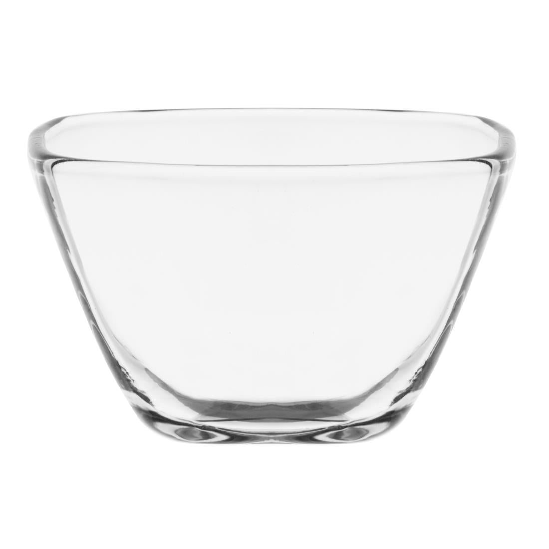 Olympia Square Glass Tall Snack Bowls (6 Pack) - HZ334