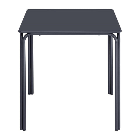 Bolero Adeline Steel Square Table 700mm Slate Blue - HZ355