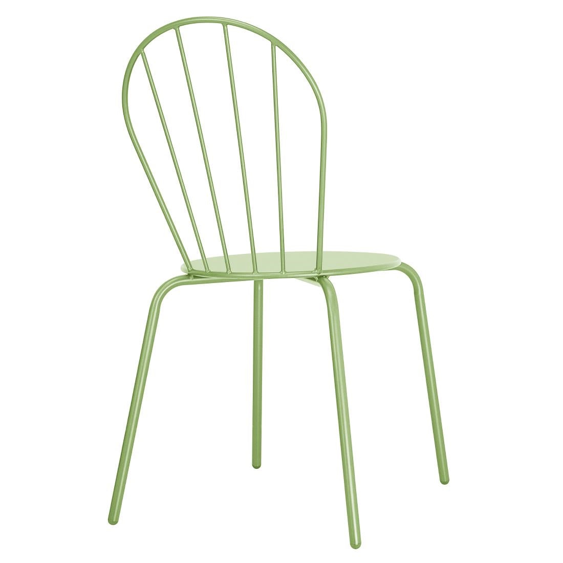 Bolero Adeline Side Chair Light Green (4 Pack) - HZ363