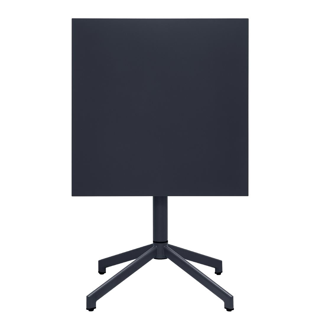 Bolero Porto Folding Table Slate Blue 700x750mm - HZ375