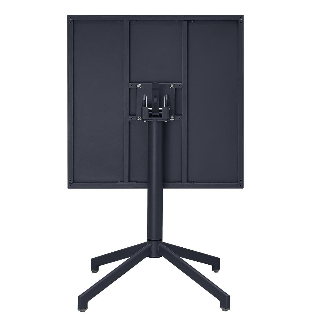 Bolero Porto Folding Table Slate Blue 700x750mm - HZ375