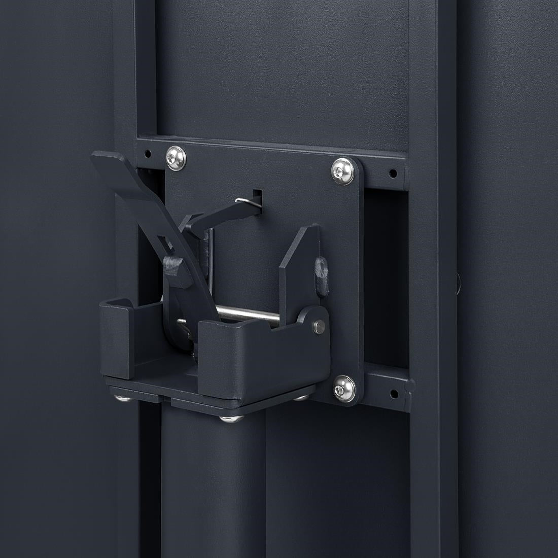 Bolero Porto Folding Table Slate Blue 700x750mm - HZ375