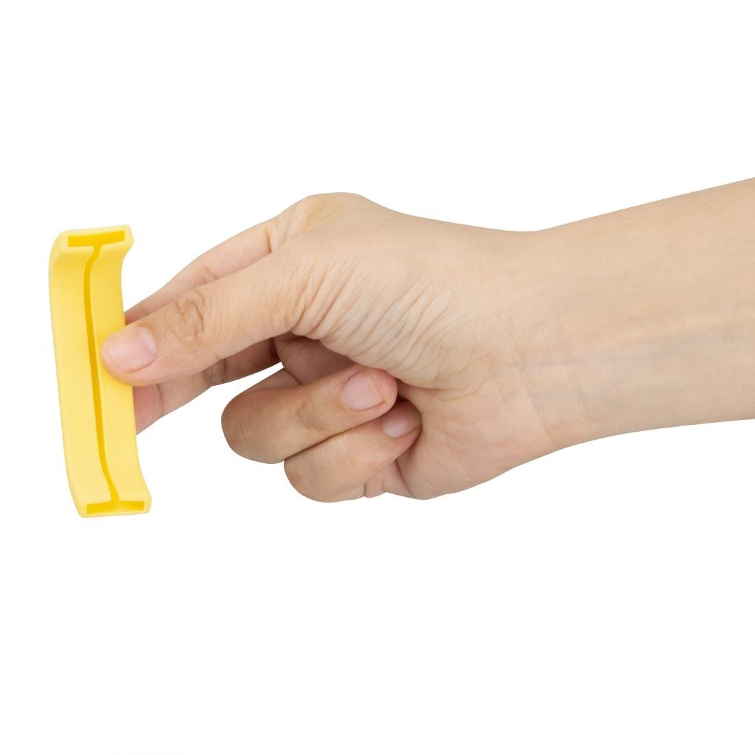 Olympia Silicone Handle Cover for 340ml Jug Yellow - for J316, CM606, HC608 - HZ393