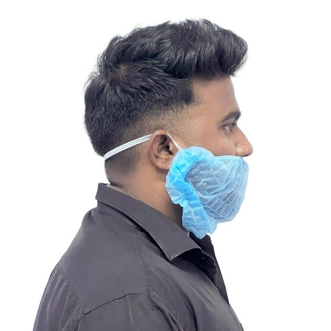 Hygiplas Beard Snoods Blue (50 Pack) - HZ506