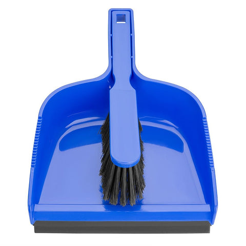 Jantex Dustpan & Brush Set Blue - HZ843