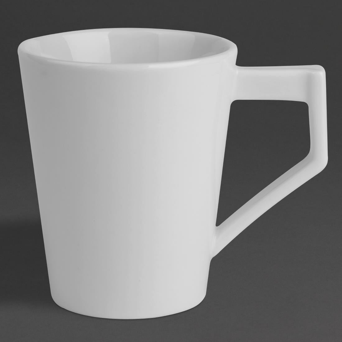 Olympia Whiteware Deco Cups 300ml (6 Pack) - HZ865