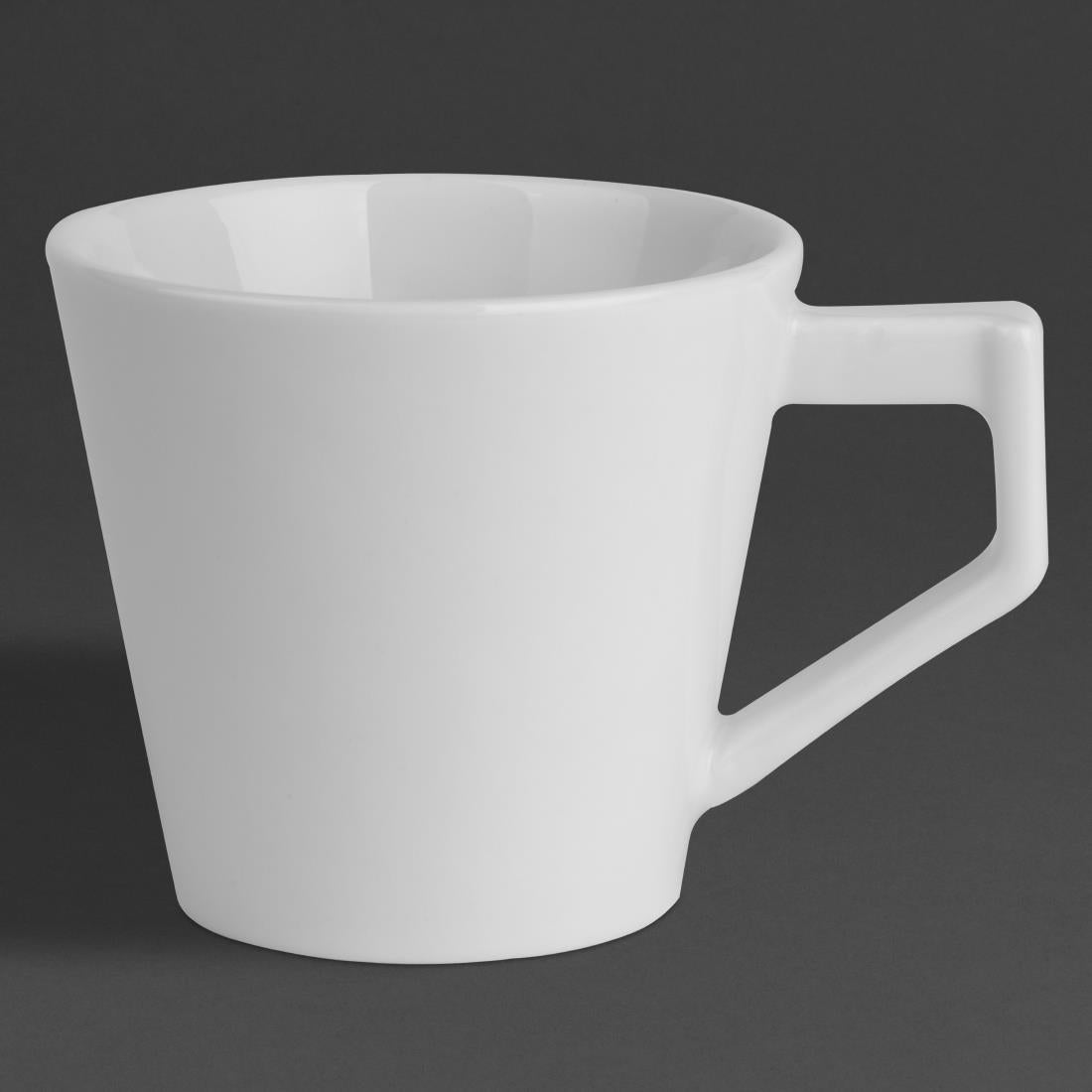 Olympia Whiteware Deco Cups 150ml (6 Pack) - HZ868