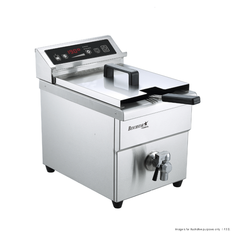 Ex-Showroom: Benchstar Single Tank Induction Fryer  - IF3500S-VIC724