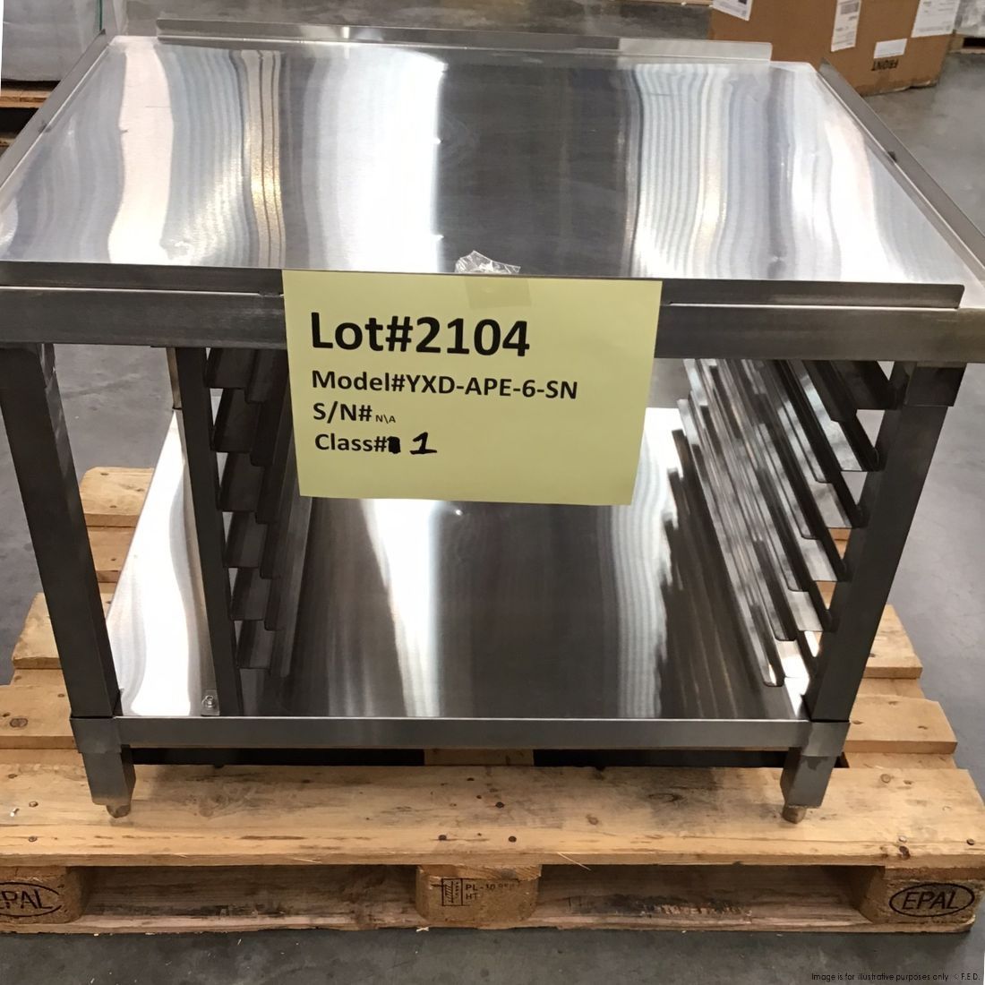 Ex Showroom: ConvectMax Oven Stand YXD-APE-6-SN-NSW2104