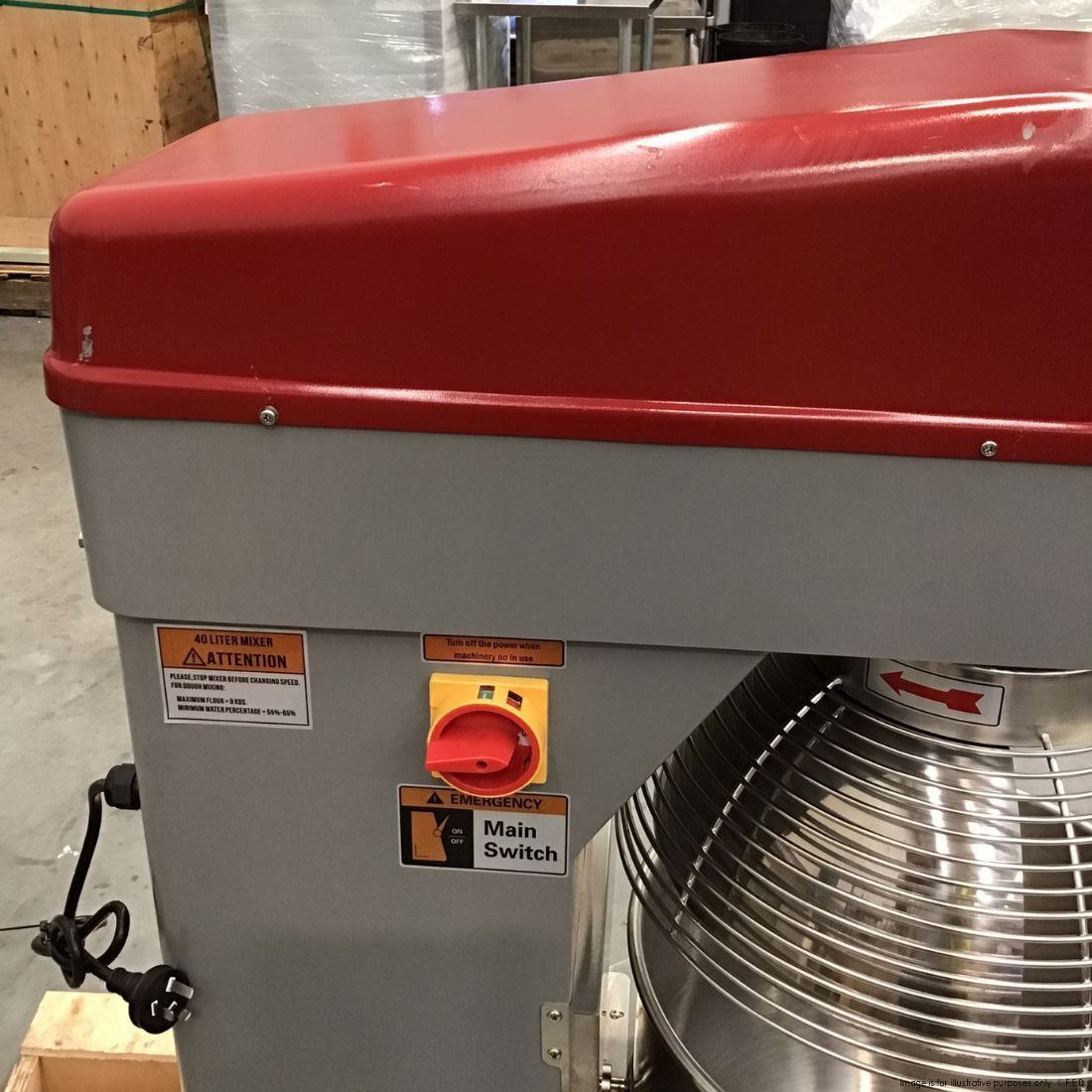 2NDs: Tyrone Heavy Duty Planetary Mixer 40L – B40GX-NSW2110