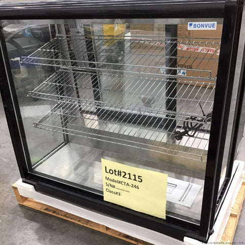 2NDs: Bonvue Chilled Angled Counter-Top Food Display - CTA-246-NSW2115