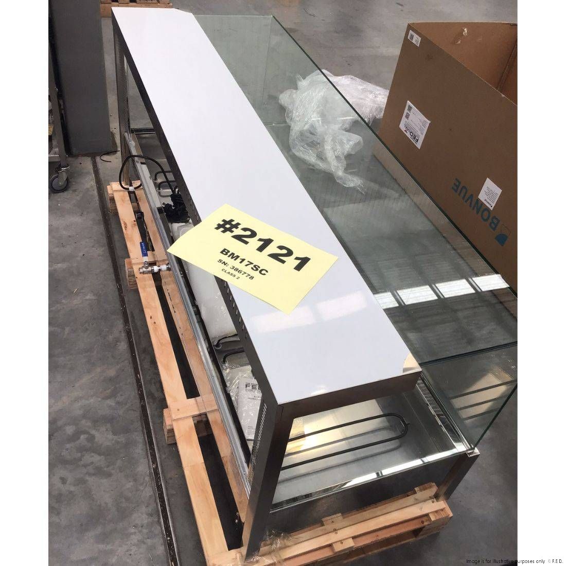 2NDs: Bonvue Square Countertop Wet and Dry Bain Marie - BM17SC-NSW2121