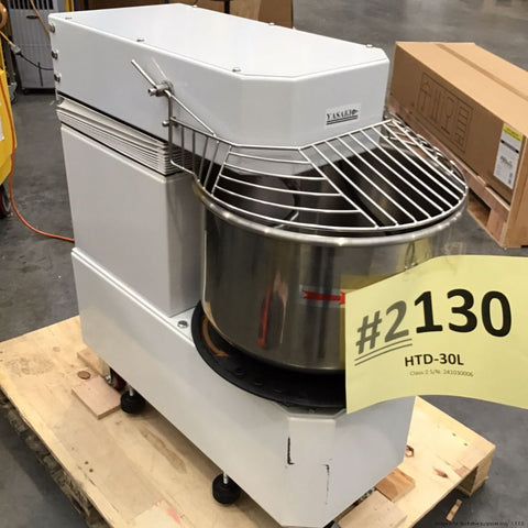 2NDs: Yasaki Tilting Head Removable Bowl 30L Spiral Mixer HTD-30L-NSW2130