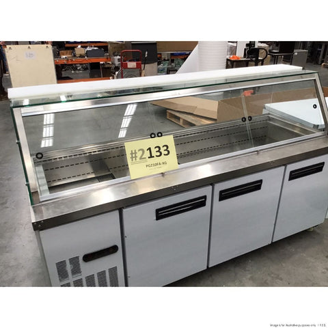 2NDs: Thermaster Cold Salad &amp; Noodle Bar 6x1/1 GN Pans - PG210FA-XG-NSW2133