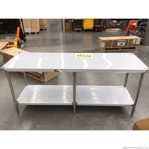 CLEARANCE - Modular System Stainless Steel Workbench - WB7-2100/A-NSW2134