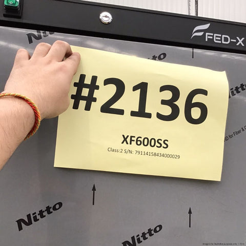 CLEARANCE - FED-X 555L S/S Single Solid Door Freezer - XF600SS-NSW2136