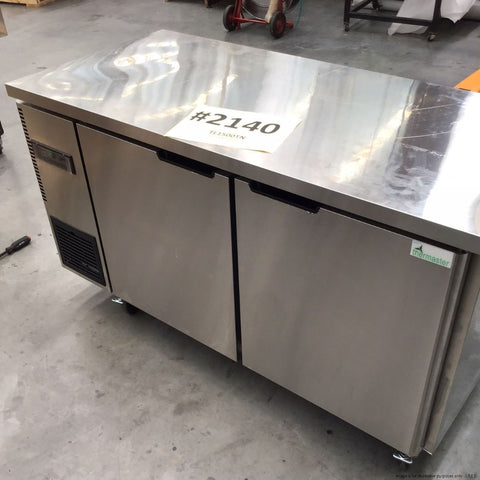 CLEARANCE - Thermaster Stainless Steel Double Door Workbench Fridge - TL1500TN-NSW2140