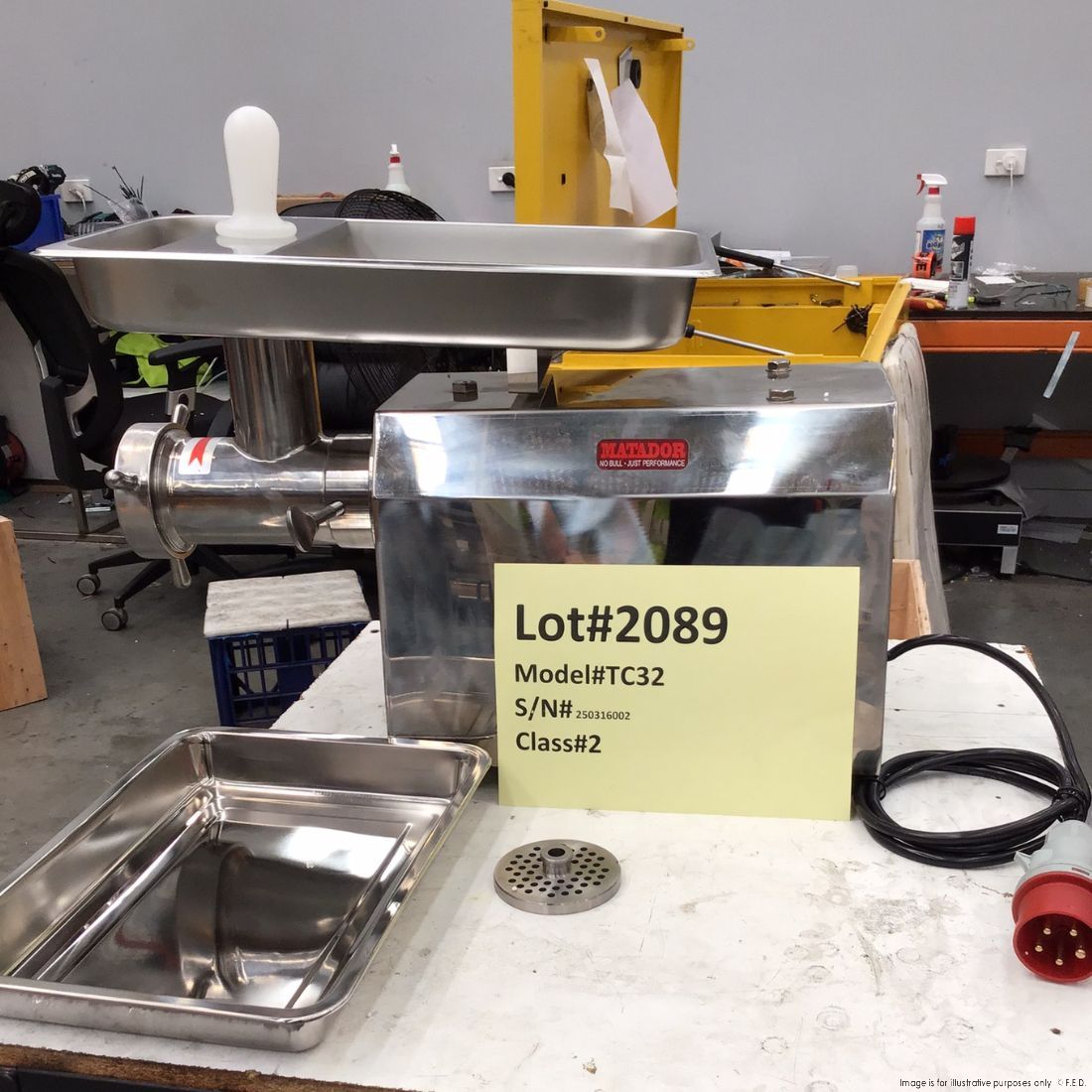 2NDs: TC32 Heavy Duty Meat Mincer TC32-NSW2089