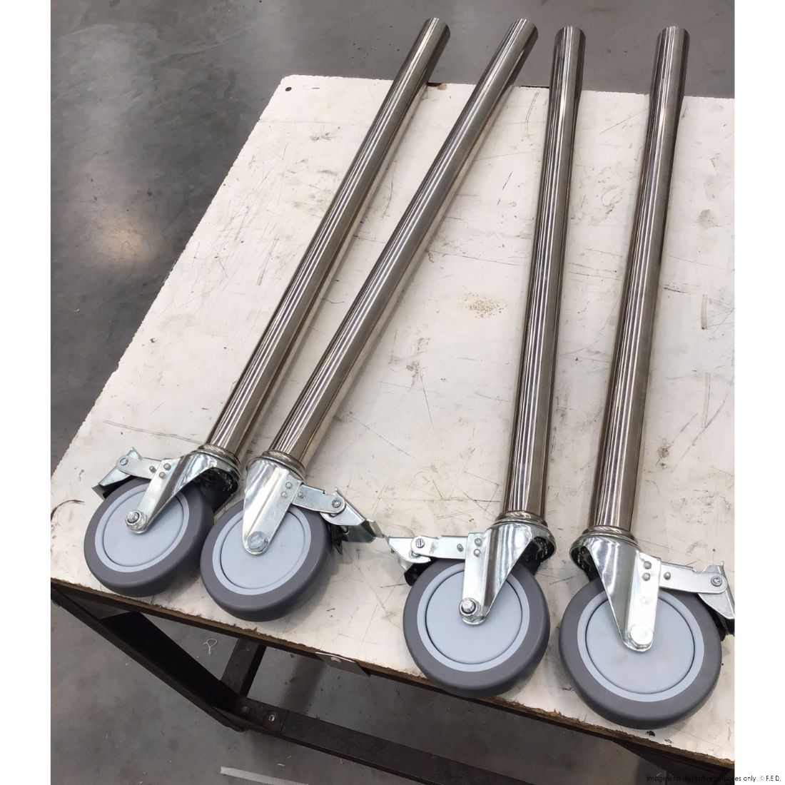 2NDs: Castor &amp; Leg Kit LC-01/A-NSW2097