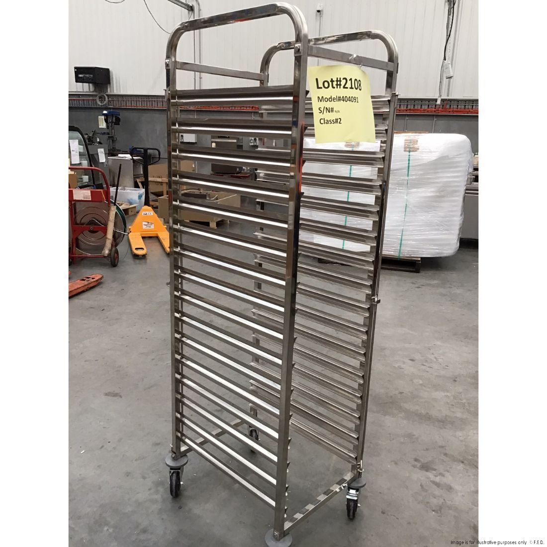 2NDs: Modular System Baking tray trolley with 16 trays - 404091-NSW2108