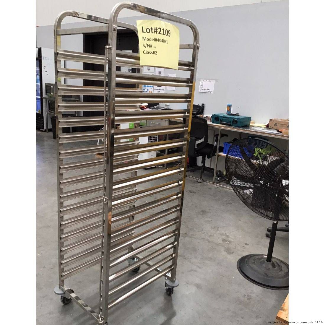 2NDs: Modular System Baking tray trolley with 16 trays - 404091-NSW2109