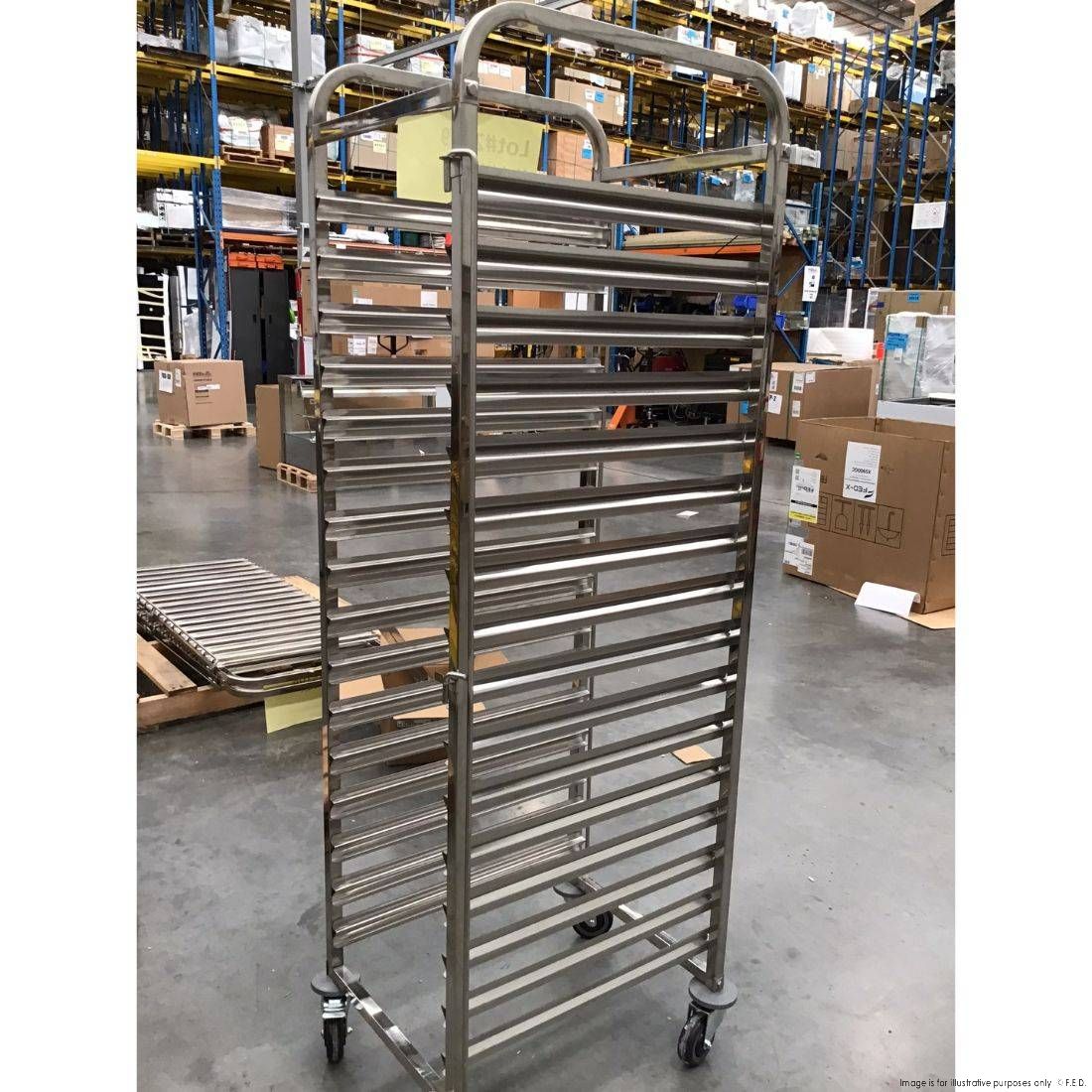 2NDs: Modular System Baking tray trolley with 16 trays - 404091-NSW2109