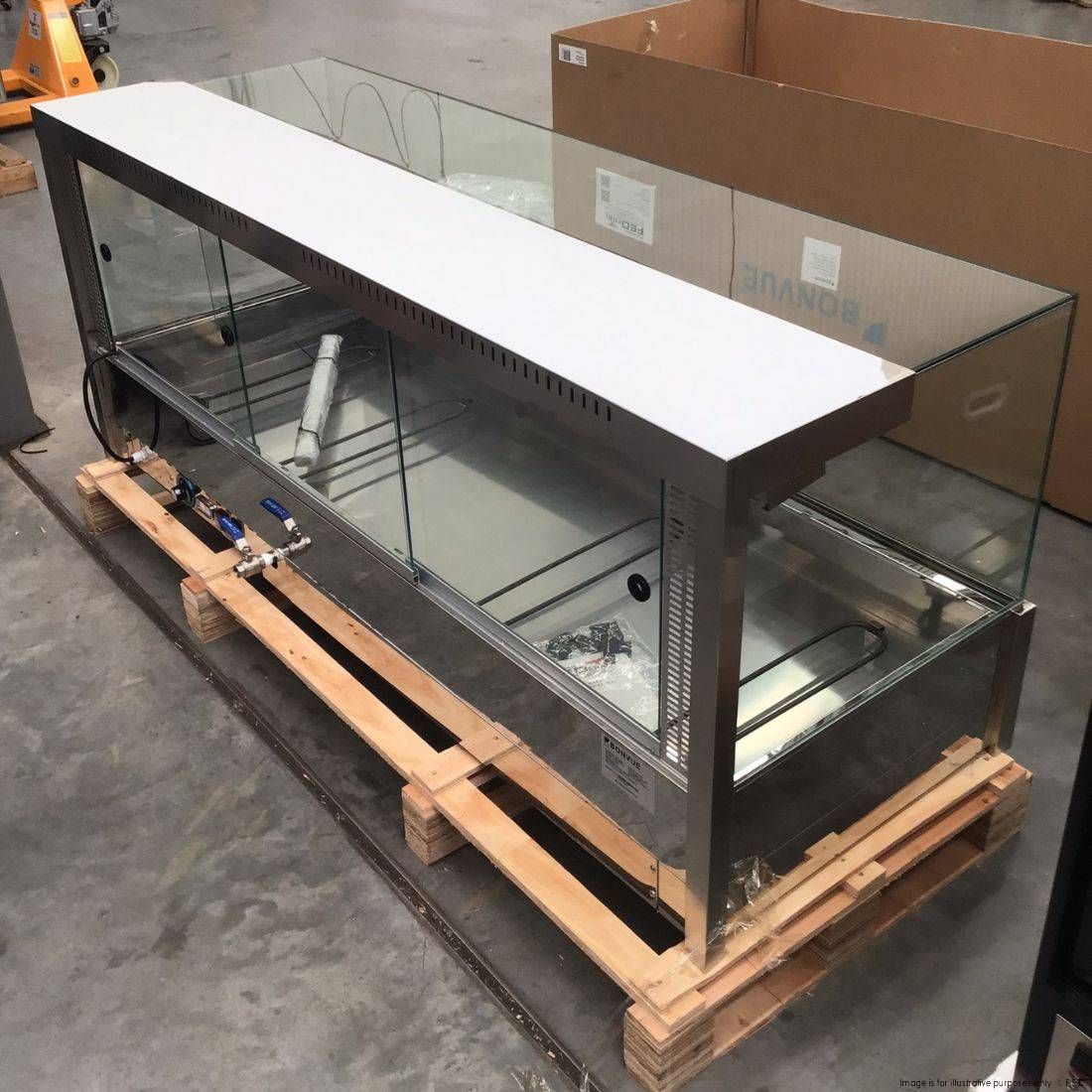 2NDs: Bonvue Square Countertop Wet and Dry Bain Marie - BM17SC-NSW2121