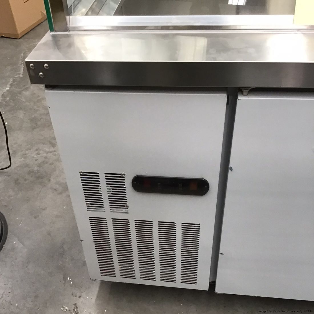 2NDs: Thermaster Cold Salad &amp; Noodle Bar 6x1/1 GN Pans - PG210FA-XG-NSW2133