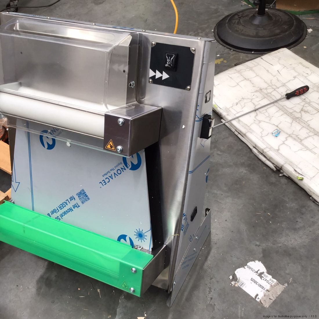 2NDs: Prismafood Pizza Dough Roller - DSA420RP-NSW2139