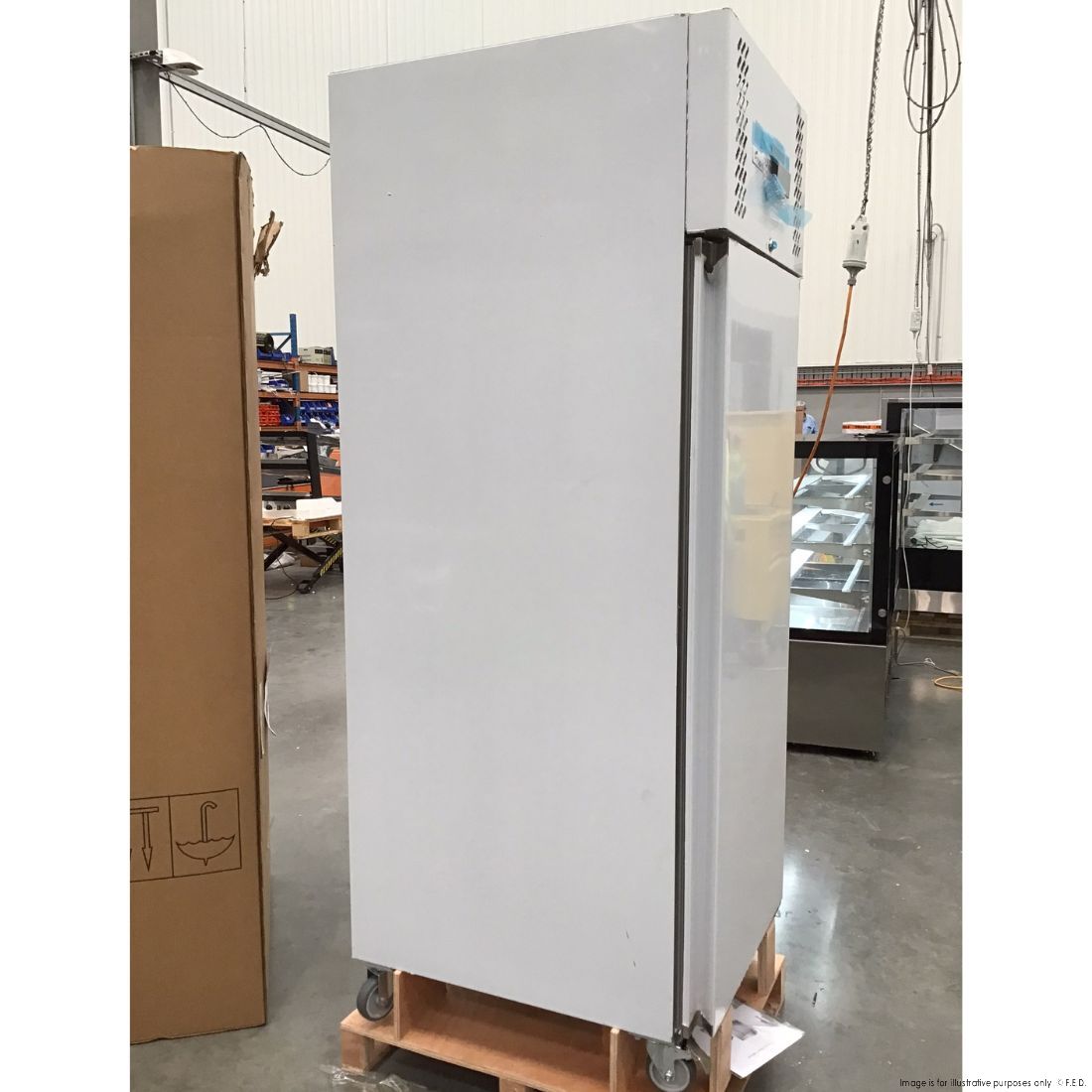CLEARANCE - FED-X S/S Single Full Door Upright Freezer - XURF600SFV-NSW2146
