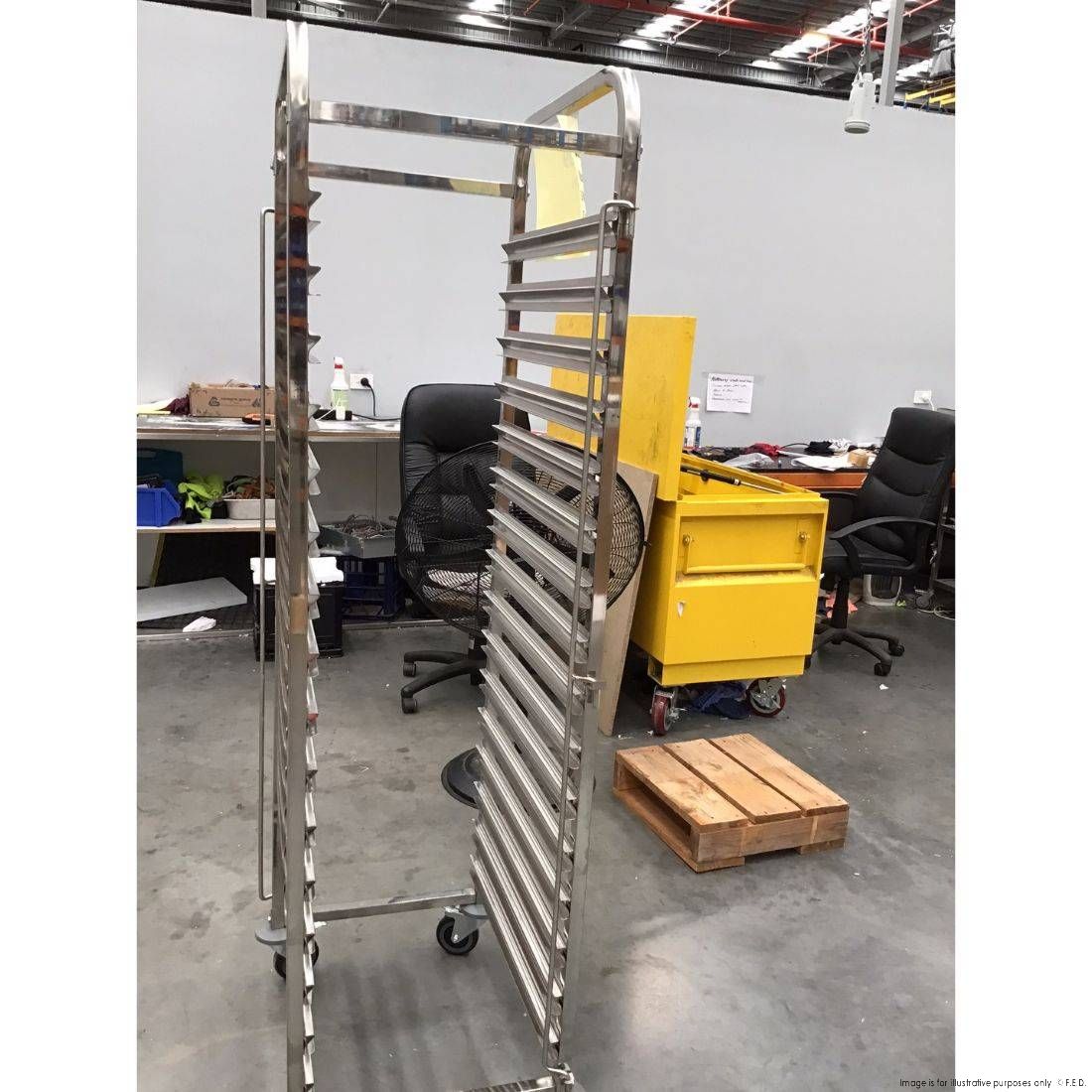 2NDs: Modular System Baking tray trolley with 16 trays - 404091-NSW2109