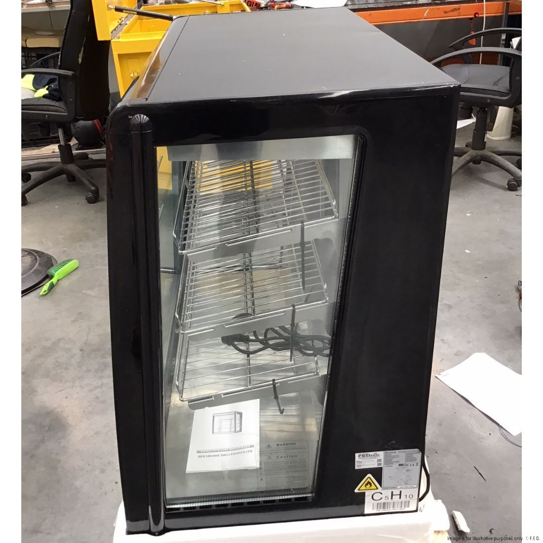 2NDs: Bonvue Chilled Angled Counter-Top Food Display - CTA-246-NSW2115